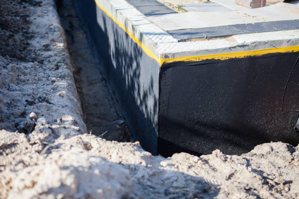 Residential Waterproofing installation at a Sylvania, GA home by SJ Waterproofing Pros
